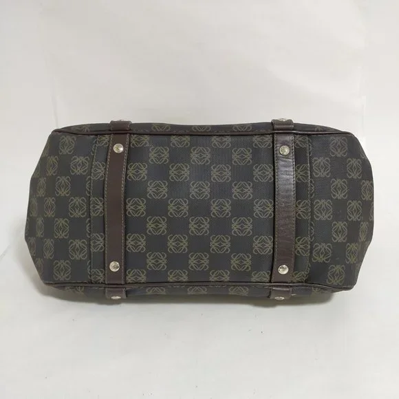 LOEWE Hand Bag Brown PVC 3028283